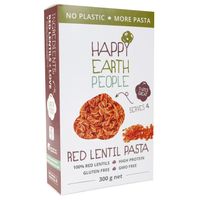 Happy Earth People 100% Red Lentil Fusilli Pasta